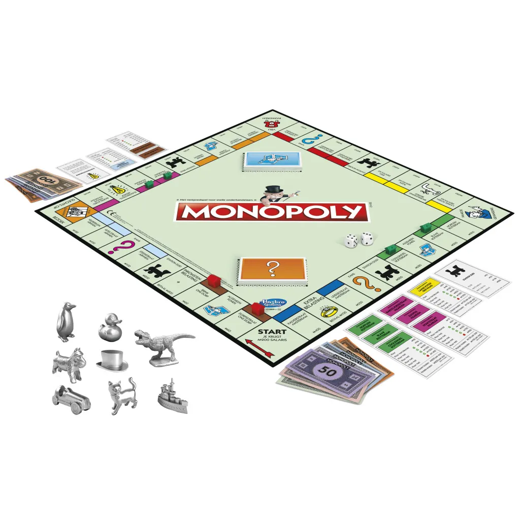 Hasbro Monopol 27 X 27 X 27 X 5,5 Cm Klassisch – Bild 3