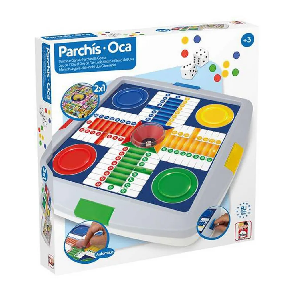 Chicos- Parchís/Oca Automático Con Tapa CHICCO – Bild 2