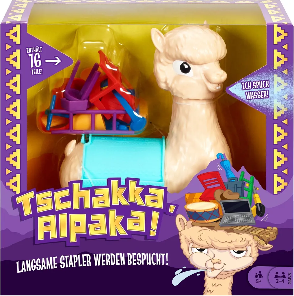 MATTEL TSCHAKKA, ALPAKA! Deutsche Sprachversion – Bild 2