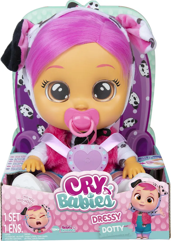 IMC Toys Spielwaren Cry Babies Dressy Dotty Babypuppen Puppen Babypuppen Räumungsverkauf – Bild 9