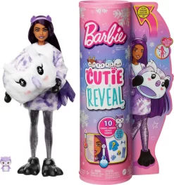 Barbie Cutie Reveal Winter Schneeflocken Puppe