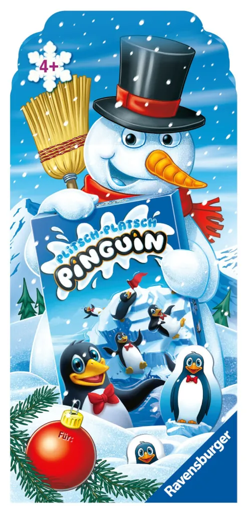 Ravensburger Weihnachten Plitsch Platsch Pinguin