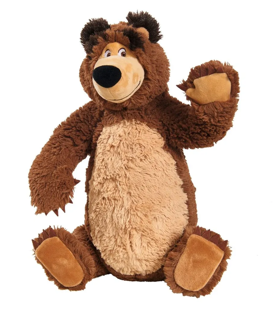 SIMBA TOYs Simba 109301016 Mascha Und Der Bär Set Plüschbär Puppe Groß Masha And The Bear Plüschtier – Bild 10