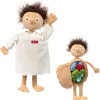 Sigikid Lernpuppe Erwin Der Kleine Patient Mehrfarbig 44cm, 38322