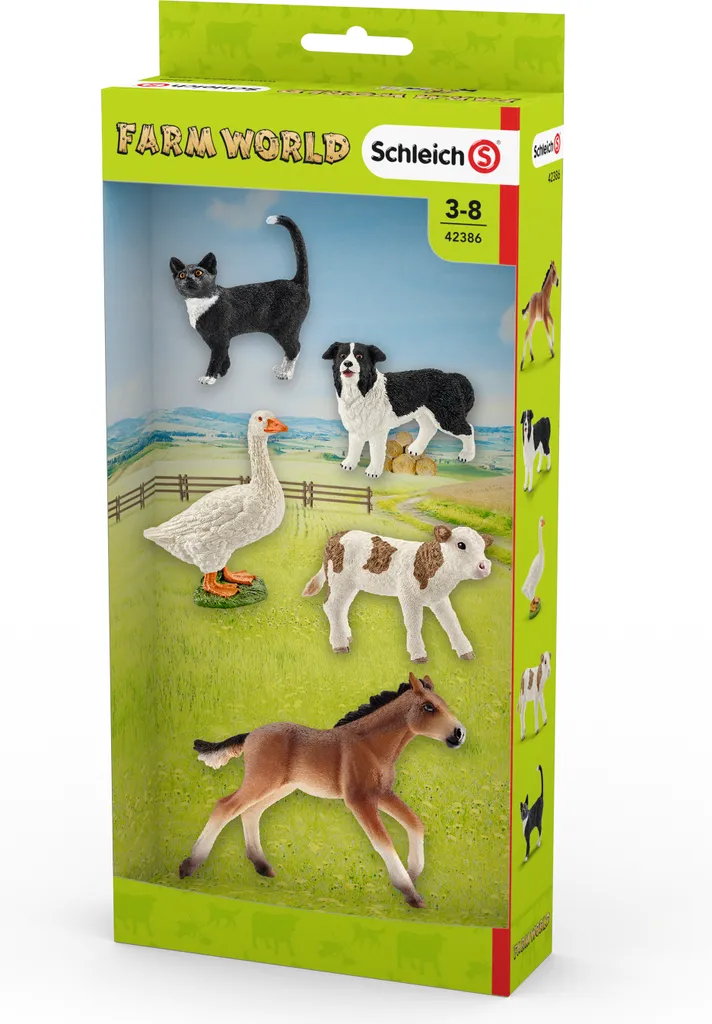Schleich - Tierfiguren, Farm Word Tier-Mix; 42386 – Bild 2