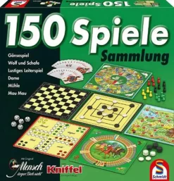 Schmidt Spiele Spielsammlung Grün 150 Spiele