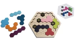 BS Toys Bijtjezzz Puzzle-Spiel 43-teilig, Farbe:Multicolor