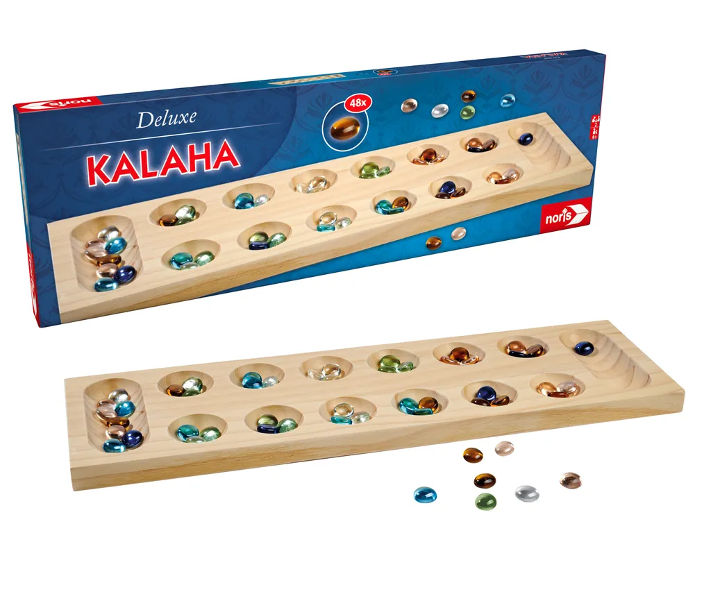 Noris Deluxe Kalaha Taktik-Spiel Für 2 Spieler; 606101981 – Bild 4