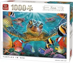 King Jigsaw Sea Turtles In 1000 Stück