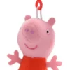 JAZWARES Peppa Wutz Plüschanhänger (12cm), Charakter :Peppa