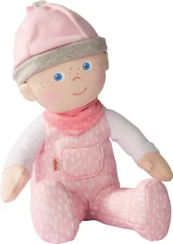 HABA Kuschelpuppe Marle, Schmusepuppe, Puppe, Stoffpuppe, Ab 0 Jahren, 305752