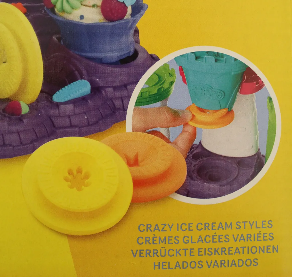 Hasbro Gaming Play-Doh Kitchen Creations Eiscreme Schloss – Bild 15