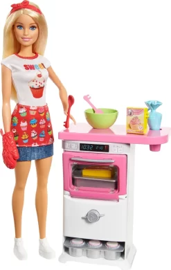 Barbie "Cooking & Baking" Bäckerin Puppe & Spielset