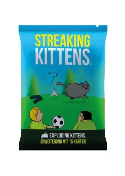 Asmodee Exploding Kittens - Streaking Kittens 2.Erweiterung (deutsch)