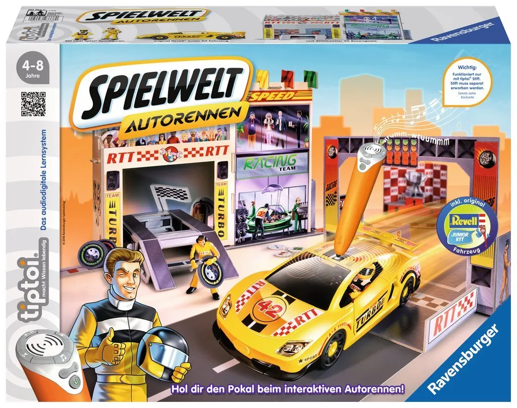 Ravensburger Tiptoi® Spielwelt Autorennen