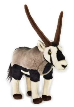 Lelly Kuschelige Ziege Junior 29 Cm Plüsch Grauschwarzweiß