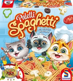 Schmidt Spiele Spiele & Puzzle Paletti Spaghetti - Der Verdrehte Nudelspaß Aktionsspiele Spiele Familie PB22 HK22