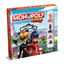 WINNING MOVES Monopoly Junior Miraculous Spiel Gesellschaftsspiel Brettspiel Deutsch