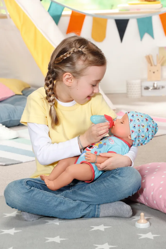 Zapf Creation 827963 BABY Born Magic Boy 43 Cm - Neu Mit Magischem Schnuller Und 10 Lebensechten Funktionen – Bild 18