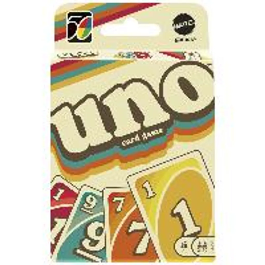 Mattel Games Uno Iconic 70's Premium Jubiläumsedition, Kartenspiel – Bild 11