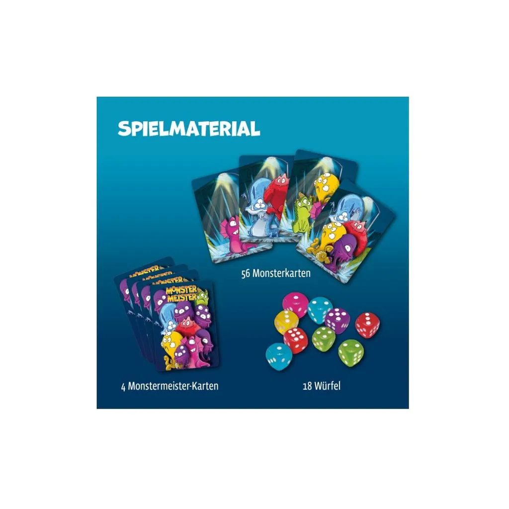 Kosmos FKS6806880 - Monster 12, Karten-/Würfelspiel, 2-5 Spieler, Ab 7 Jahren (DE-Ausgabe) – Bild 4