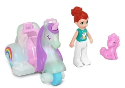 Mattel Polly Pocket Puppe Mit Auto Einhorn
