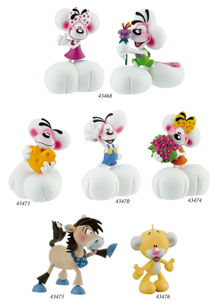 Bullyland 43470 - Diddl Forever - Diddl Winkend, Spielfigur, Ca. 7 Cm 4007176434703 – Bild 2