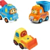 Vtech Spielwaren Tut Tut Baby Flitzer - 3er Set Baustellenfahrzeuge (Abschleppfahrz., K Autospielesets Autospielsets & Zubehör Babyspielspass20 Spielzeugknaller Tututbabyflitzer