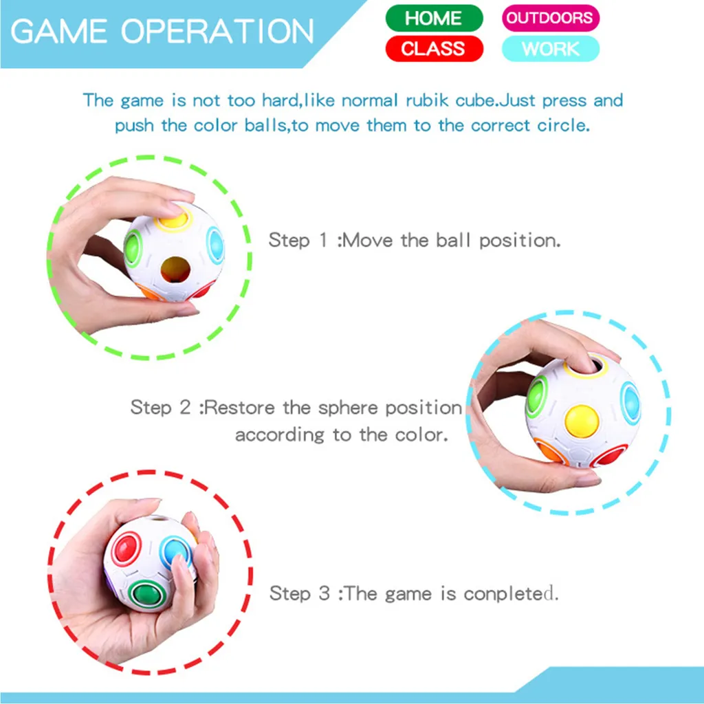 Oleio Fidgets Set A | Antistress Spielzeug 12-Teilig Stressabbau Sensory Toys Set Für Kinder Und Erwachsene – Bild 5