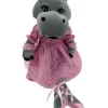 Sweety Toys, Engel, Puppe 13418 Hippo Nilpferd Stoffpuppe Ballerina Fee Plüschtier Prinzessin 50 Cm Mit Krone, Rosa