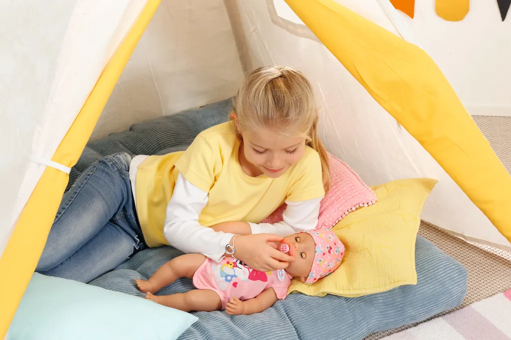 Zapf Creation 827956 BABY Born Magic Girl 43 Cm - Neu Mit Magischem Schnuller Und 10 Lebensechten Funktionen – Bild 17