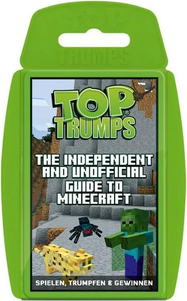 WINNING MOVES Top Trumps The Independent And Unofficial Guide To Minecraft Kartenspiel Quartett Karten Spiel – Bild 3