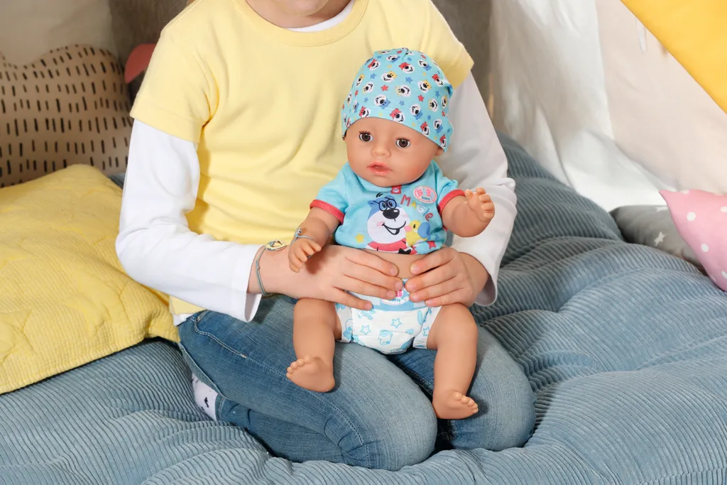 Zapf Creation 827963 BABY Born Magic Boy 43 Cm - Neu Mit Magischem Schnuller Und 10 Lebensechten Funktionen – Bild 17