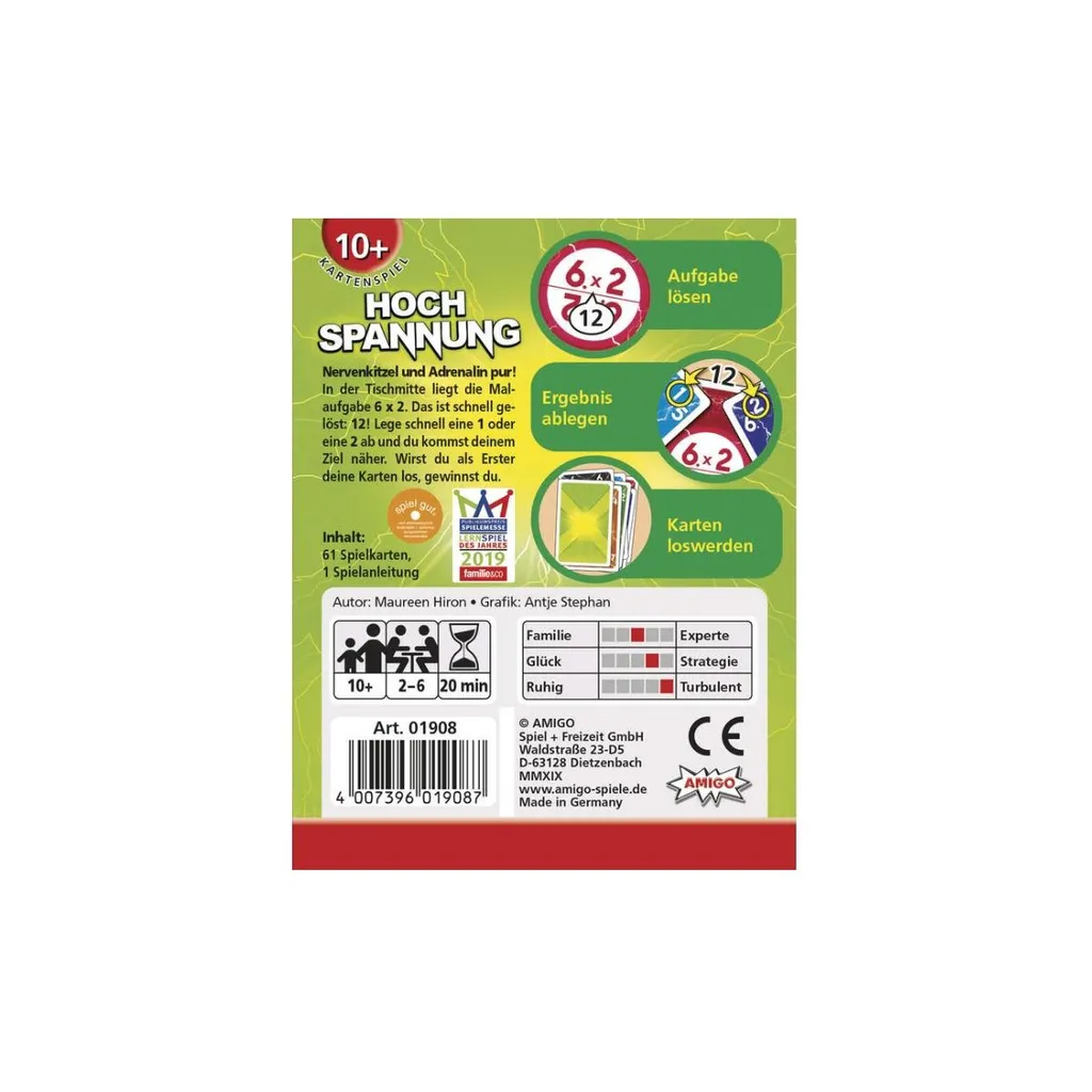 Amigo Hochspannung Ein Tolles Kartenspiel Für Die Ganze Familie – Bild 3