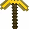 JAKKS PACIFIC - Minecraft Spitzhacke -Gold - Kunststoff - 50 Cm