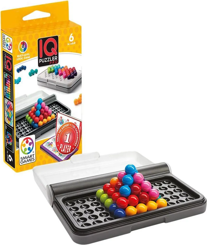 Smart Games Spiele & Puzzle IQ-Puzzler PRO Denkspiele Spiele Familie Kindertag Ztghb Spielzeugknaller Geschenkschultuete – Bild 9