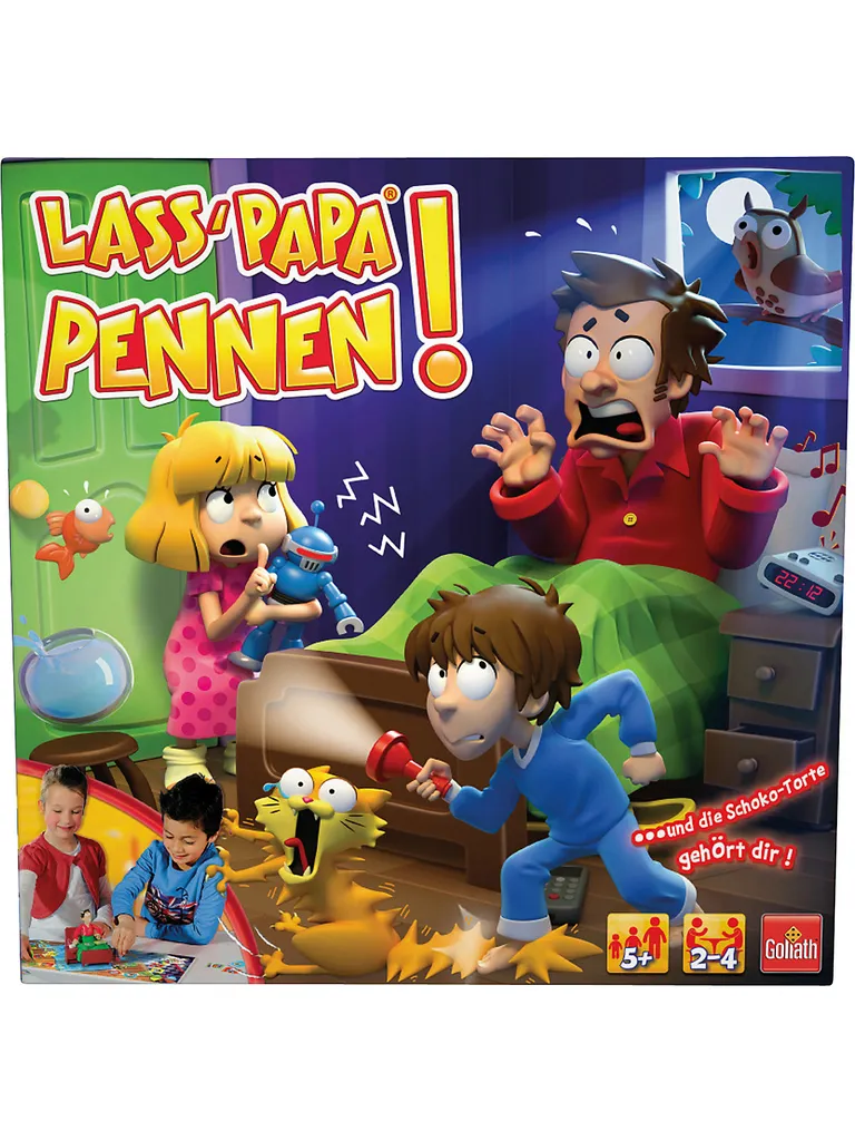 Goliath Spiele & Puzzle Lass Papa Pennen Aktionsspiele Spiele Familie Spielzeugknaller