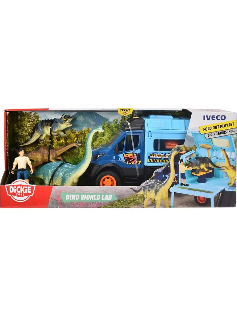 Dickie Toys Spielwaren Dino World Lab, Try Me Autospielesets Autospielsets & Zubehör – Bild 13