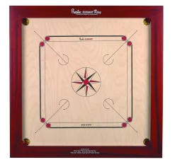 Precise Prof. Carrom Champion 20mm Elegant Rosewood Spitzenqualität