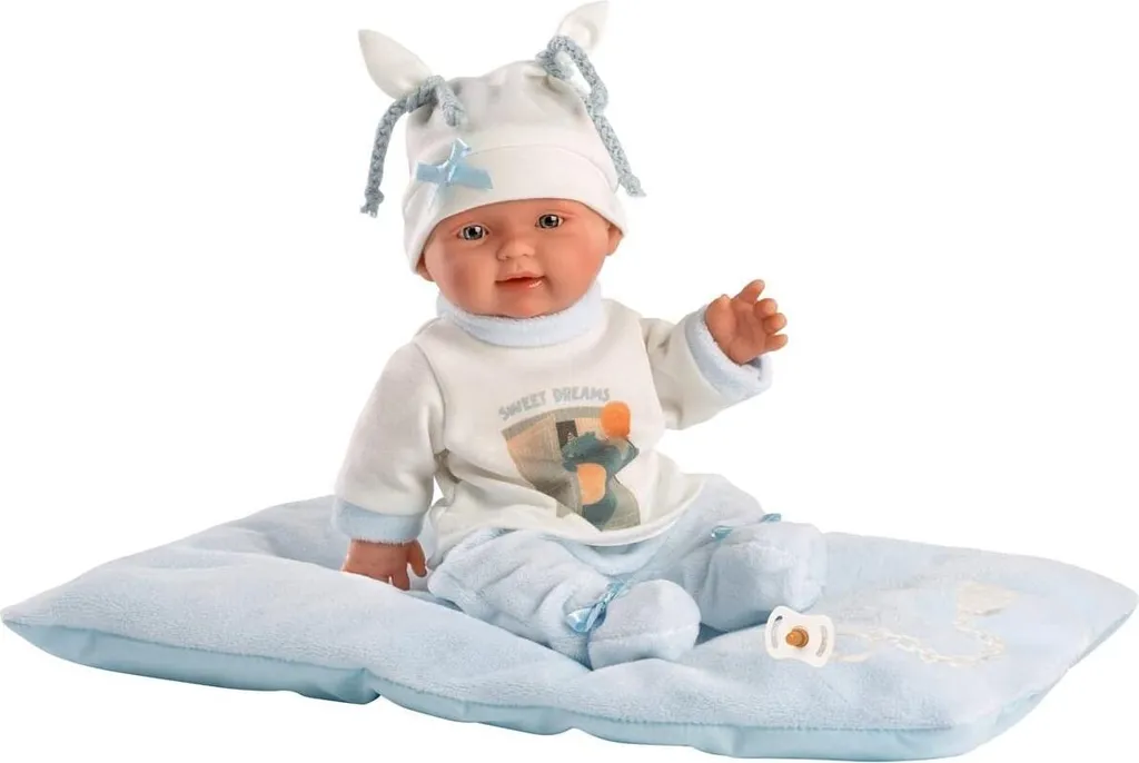 M. Llorens Jungen Babypuppe Bebito, 26 Cm Erstlingspuppe Festkörper Anatomisch – Bild 5