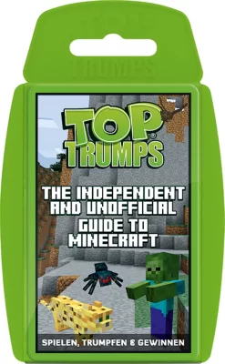 WINNING MOVES Top Trumps The Independent And Unofficial Guide To Minecraft Kartenspiel Quartett Karten Spiel