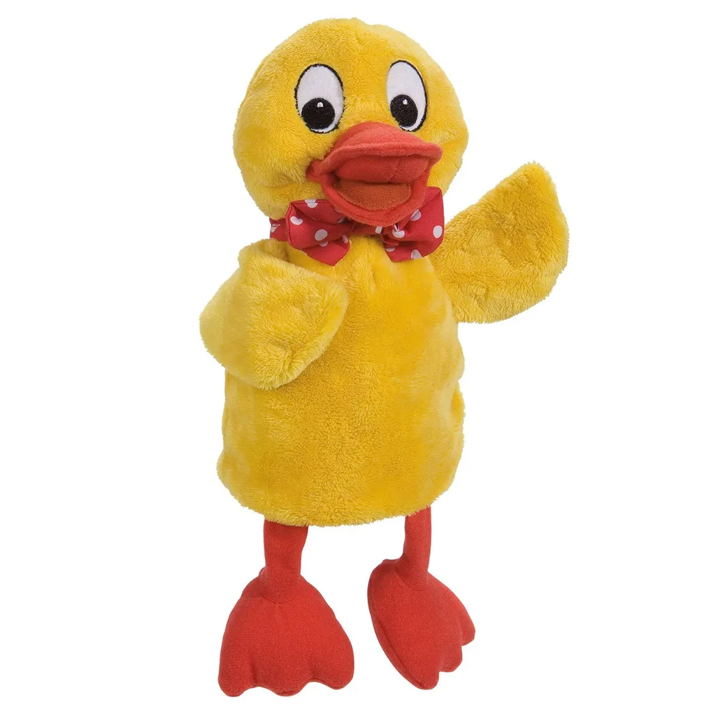 HEUNEC 643468 - Handpuppe Schnatterinchen Ca. 28cm