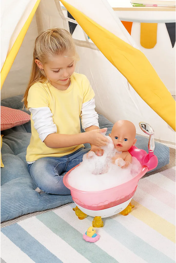 Zapf Creation 827956 BABY Born Magic Girl 43 Cm - Neu Mit Magischem Schnuller Und 10 Lebensechten Funktionen – Bild 9