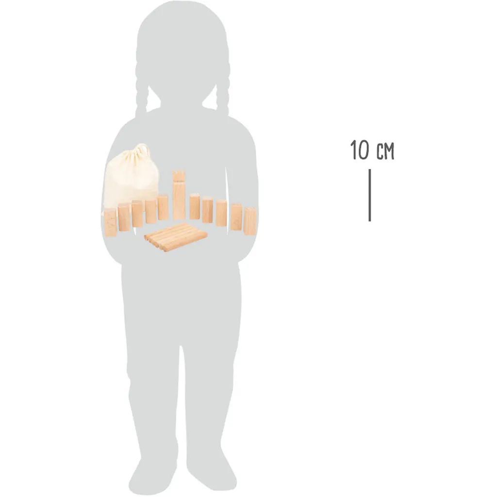 Small Foot 11356 Wikingerspiel Mini-Kubb – Bild 6