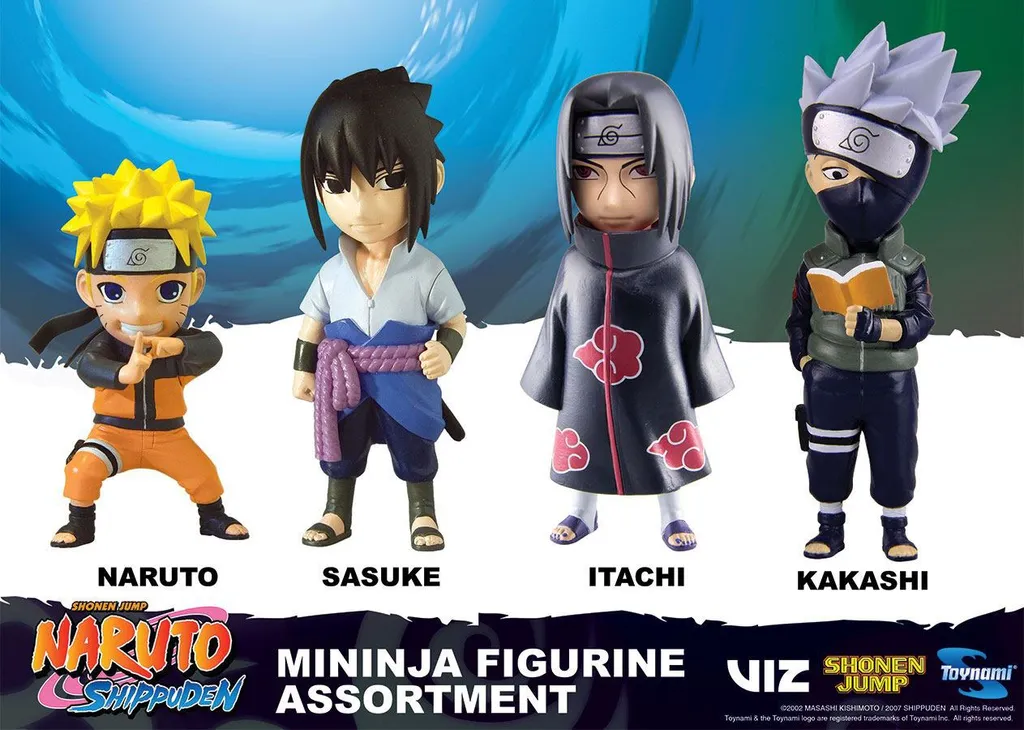 Toynami Naruto Shippuden Naruto Mininja Minifigur 8 Cm TONA11830 – Bild 2