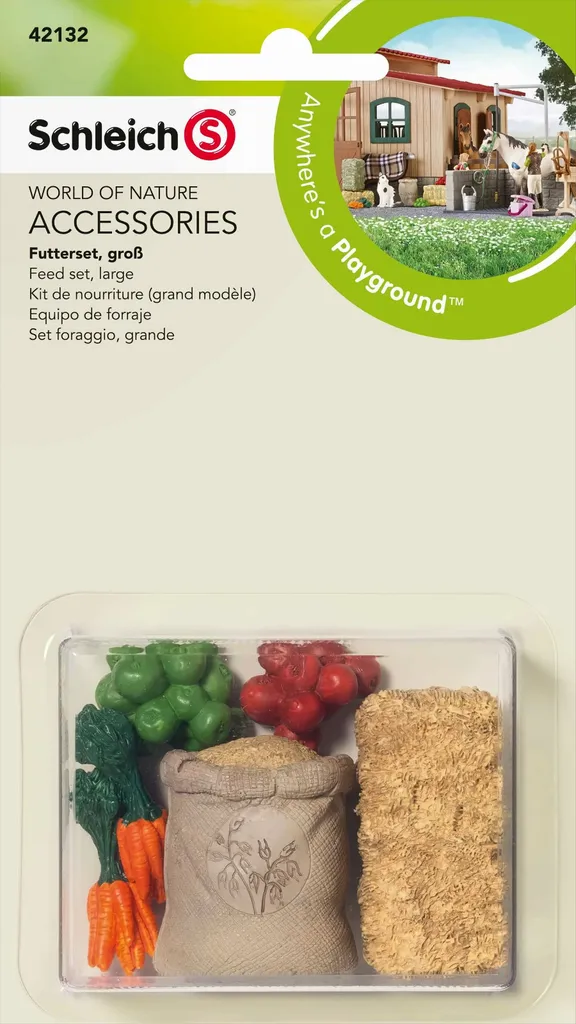 Schleich 42132 Farm Life, Beige, Braun, Grün, Orange, Beide Geschlechter, 1 Stück – Bild 3