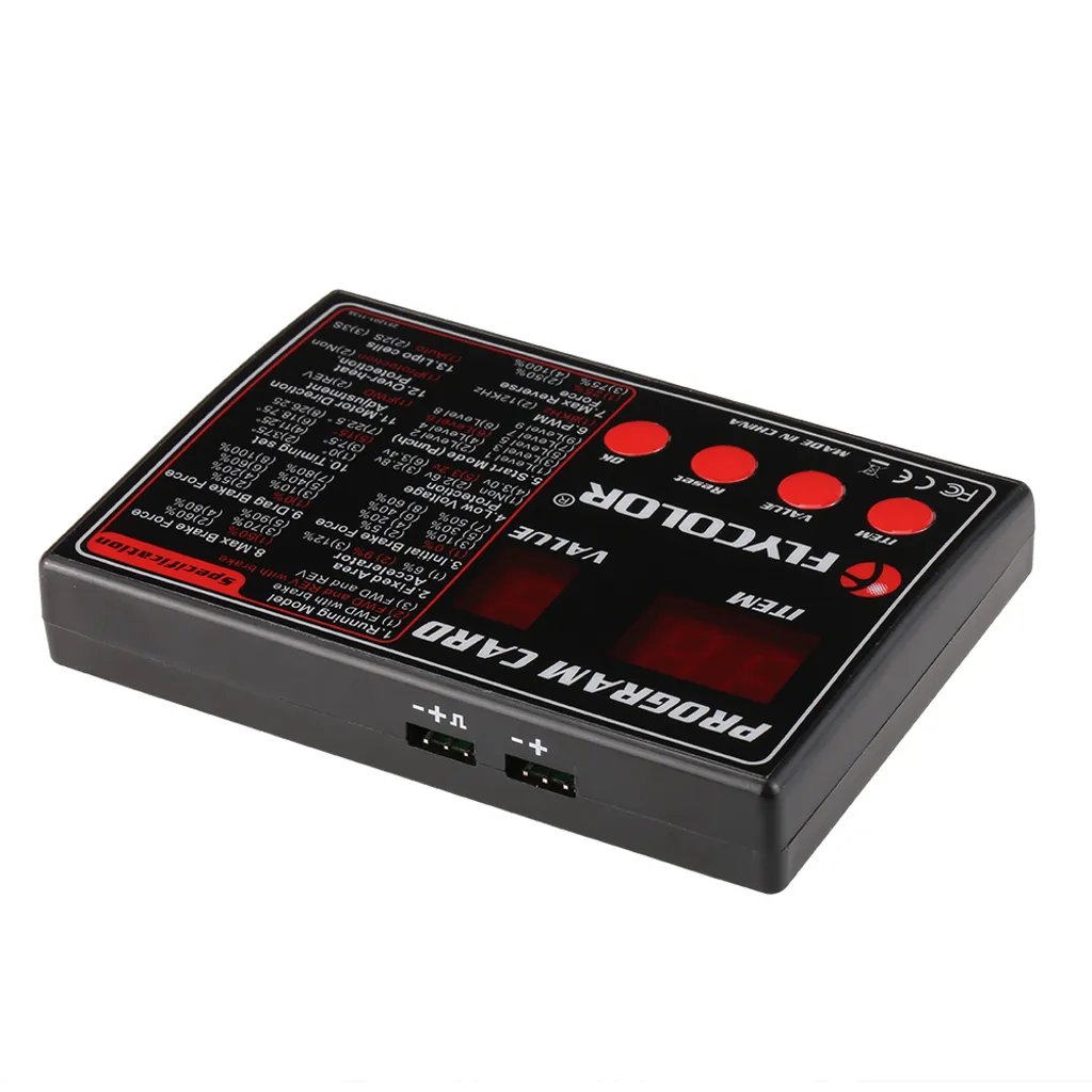 Ursprš¹ngliche Flycolor Programing Karte Fš¹r RC Cars ESC Elektronische Drehzahlregler – Bild 3