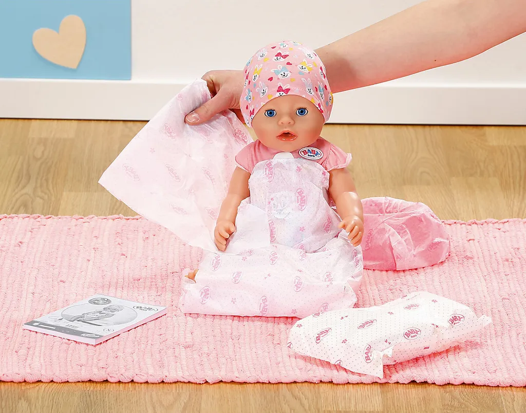 Zapf Creation 827956 BABY Born Magic Girl 43 Cm - Neu Mit Magischem Schnuller Und 10 Lebensechten Funktionen – Bild 13