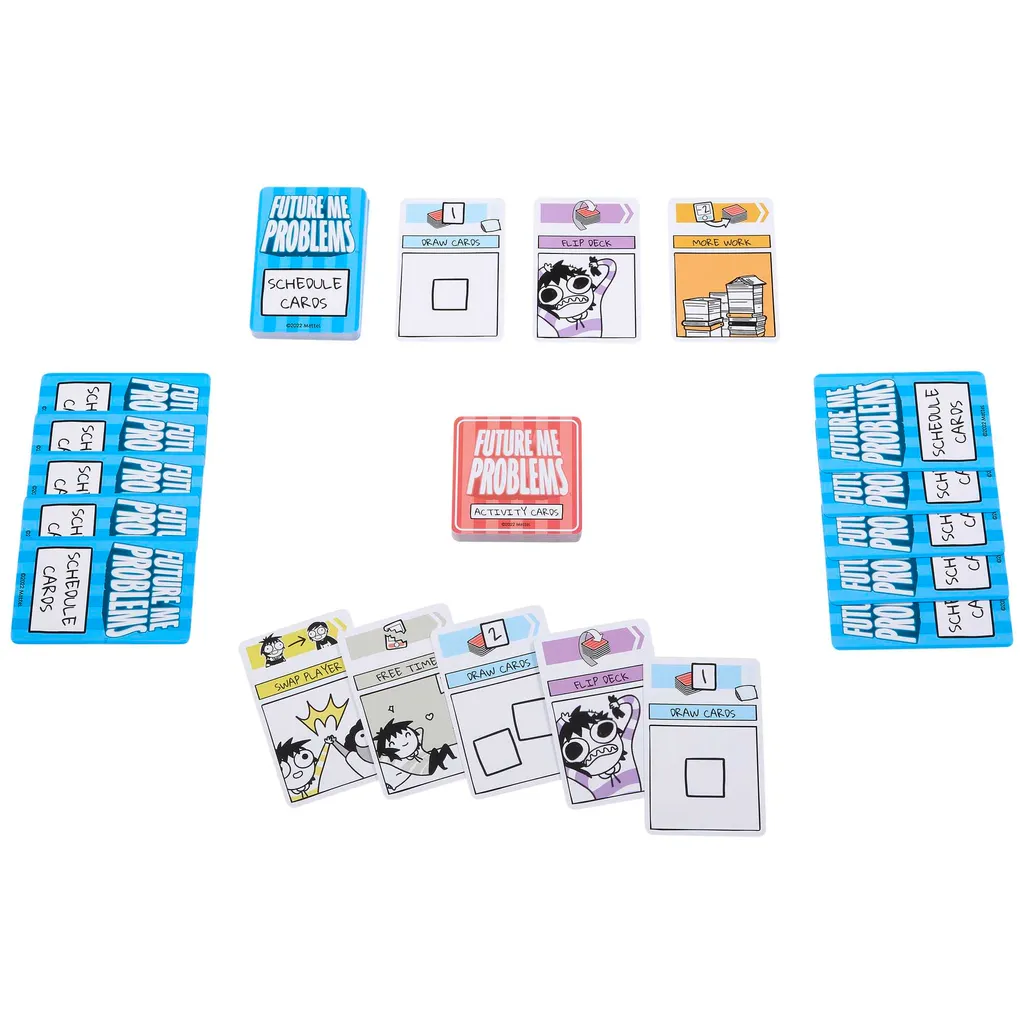 Mattel Games Future Me Problems Kartenspiel, Familienspiel – Bild 2