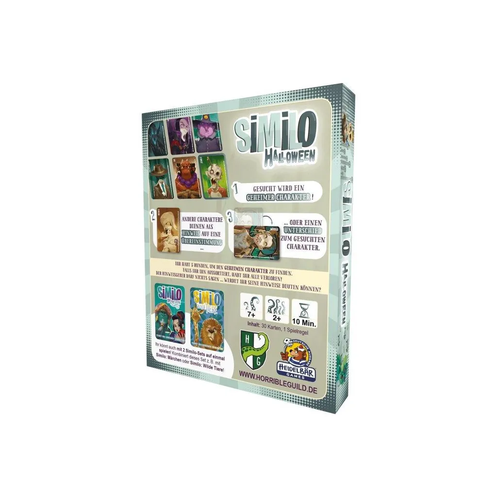 HR047 - Similo: Halloween - Kartenspiel, Für 2+ Spieler, Ab 7 Jahren (DE-Ausgabe) – Bild 2